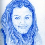 Medium: Pencil colours on paper