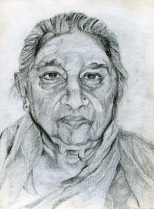 Medium: Pencil on paper